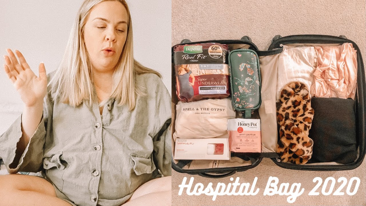 WHAT'S IN MY HOSPITAL BAG?! // HOSPITAL BAG 2020 // WHAT YOU REALLY