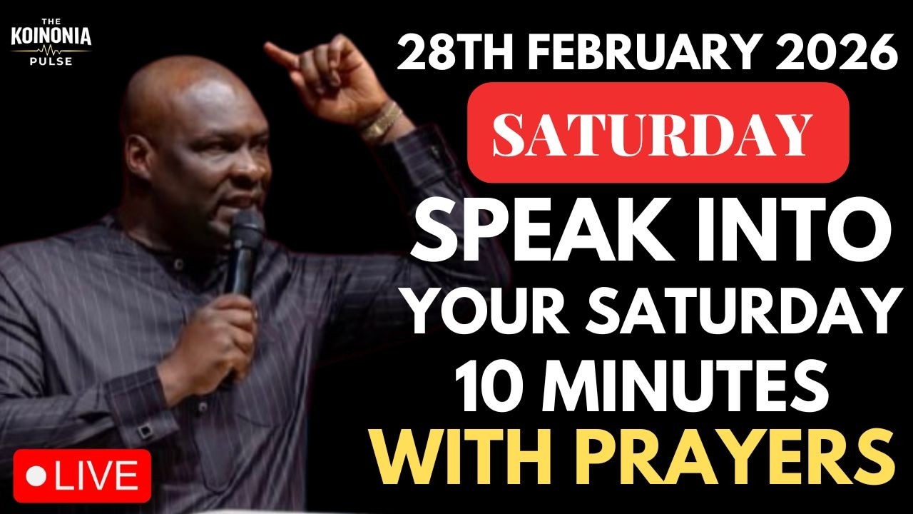 Saturday 28th February,2026:Speak Into Early Morning Prayer | Spiritual Prayer-Apostle Joshua Selman