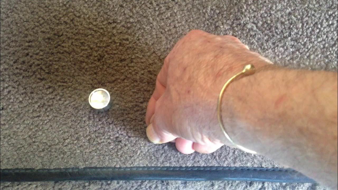 DIY Keep Floor Mats In Place Installing Snaps YouTube