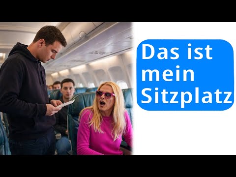 Bin ich der Alman? | Ich habe auf meinen Sitzplatz bestanden!