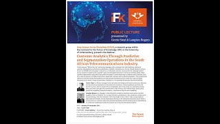Customer Analytics Through Predictive & Segmentation Operations in the  SA Telecommunications Ind.