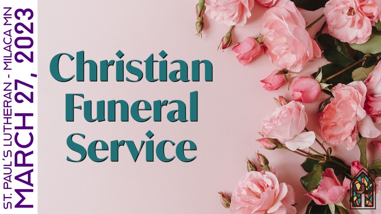 Funeral Service - Gustafson - YouTube