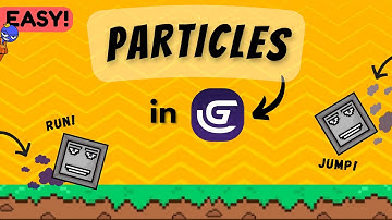 PARTICLES IN GDEVELOP🔥[EASY] tutorial for beginners💯