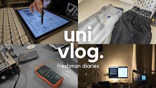uni vlog 🎧ྀ☕📝 caffeine, exams, matcha, new clothing from @aelfriceden_official screenshot 5