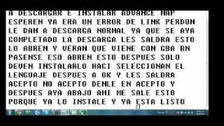 como descargar e instalar advance map