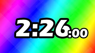 2 Minutes and 26 Second TIMER Countdown
