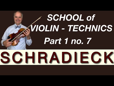 Schradieck School of Violin Technics - Part 1 no. 7 by @Violinexplorer