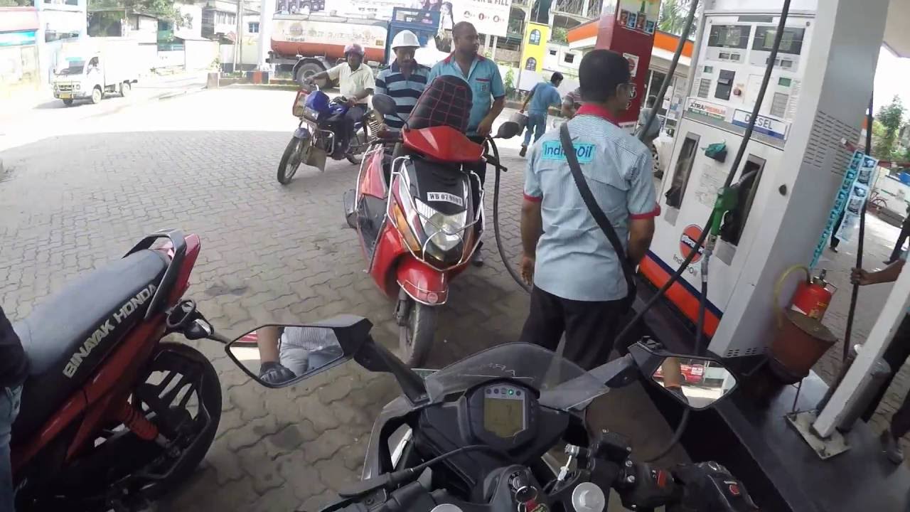 2016 KTM RC 390 city run - Kolkata - GoPro