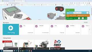 Connect and download a program from Makecode to EV3 using a USB cable