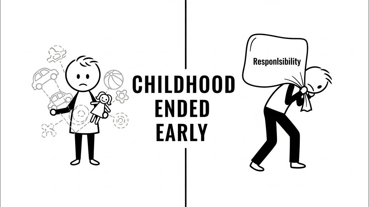 The pychology a child who grew up too fast | Mindfuel Expalained
