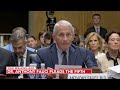Dr Anthony Fauci pleads the Fifth