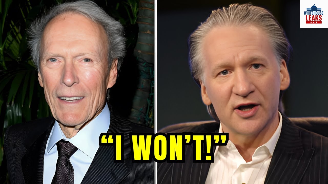 Clint Eastwood WALKS OFF Bill Maher's Show After Being Told to Apologize - YouTube