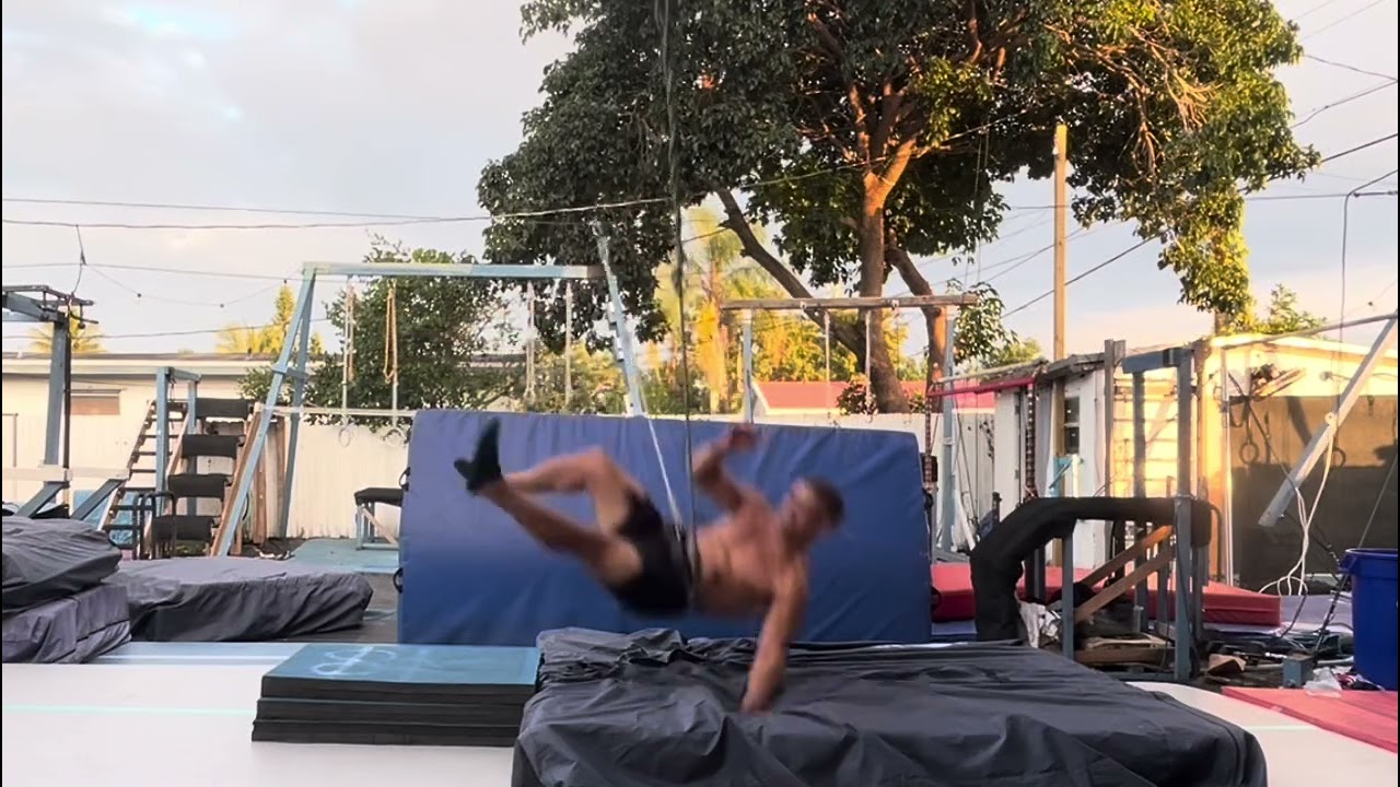 Back Tuck Safety Warning: Never Post Your Hand Like This