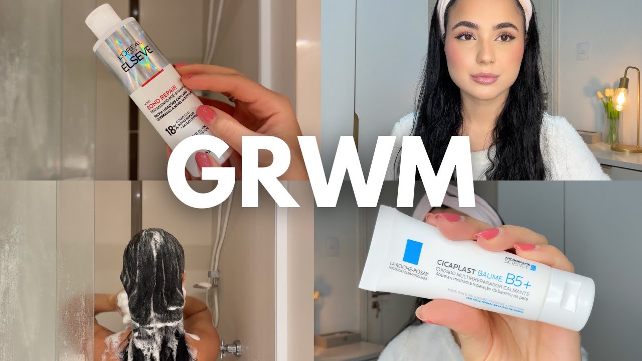 GRWM 💋 ARRUME-SE COMIGO PARA O DATE COM O BOY E TESTANDO MAKES NOVAS!