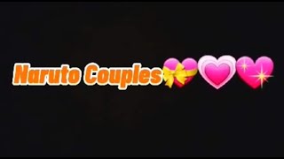 Naruto Couples Edit