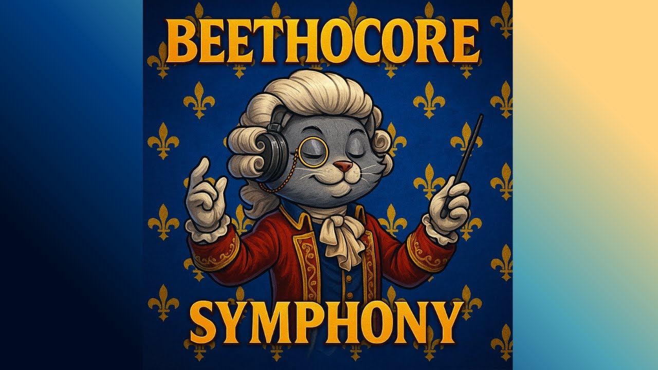 🎻⚜️🎻BEETHOCORE SYMPHONY | Ludwig Von Cat - ClassiCore 🎻⚜️🎻