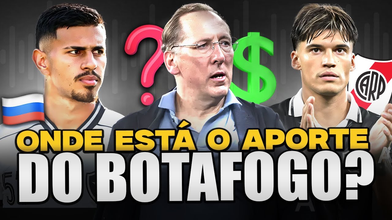 LIVE | BOTAFOGO AINDA TERÁ O APORTE FINANCEIRO?