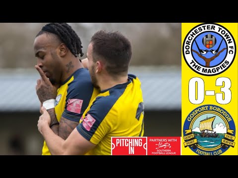 MATCH HIGHLIGHTS SPL | Gosport borough vs Dorchester Town