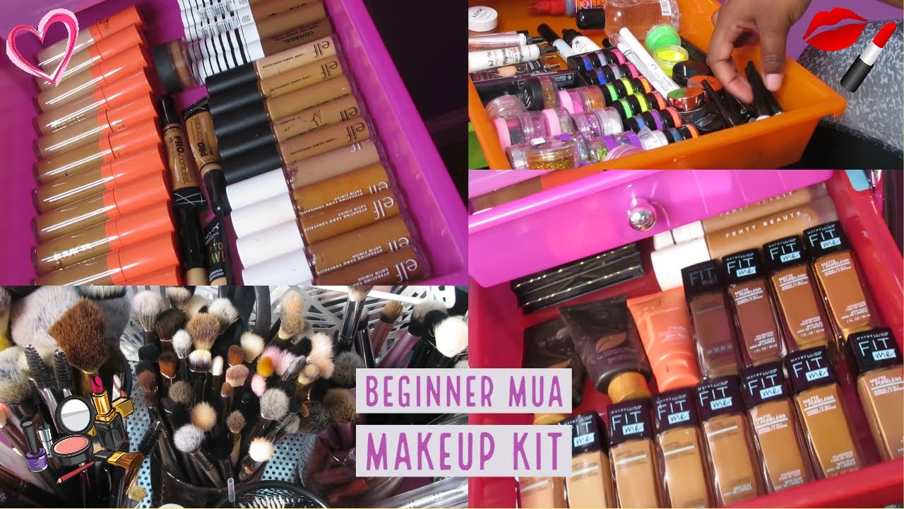MY MUA MAKEUP KIT 💋💄 YouTube
