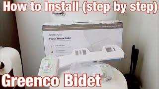 Greenco Bidet: How to Install (Step by Step) Perfect! by iLuvTrading 18,020 views 3 years ago 7 minutes, 27 seconds