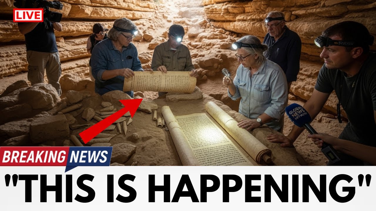 Новый свиток, спрятанный в Иудейской пустыне, ошеломил историков!