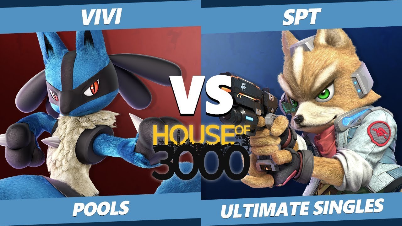 Smash Ultimate Tournament - Vivi (Lucario) Vs. SPT (Fox) SSBU Xeno 168 Pools