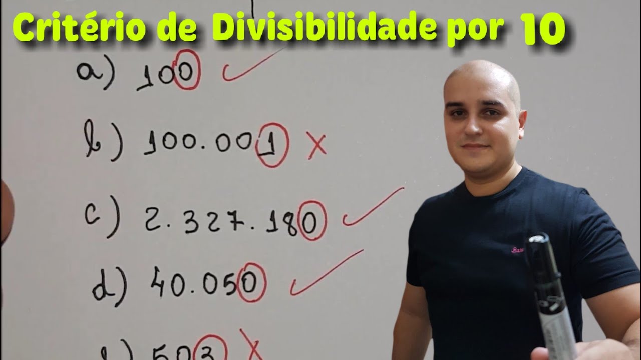 Todos Os Números Divisíveis Por 10 - FDPLEARN