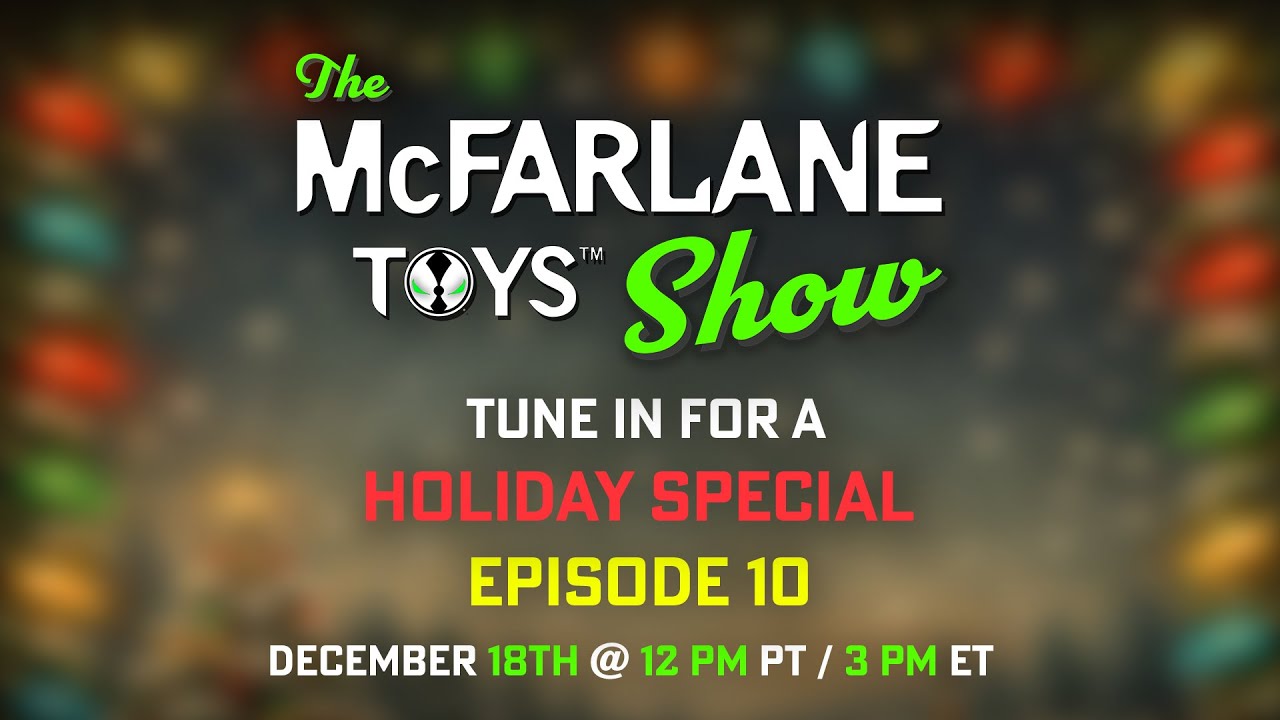 McFarlane Toys Holiday Special including new DC Comics, DC Movies, and TMNT figures