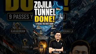 Zojila Tunnel Breakthrough! | Important Himalayan Passes for UPSC | UPSC Geography By Mukesh Jha