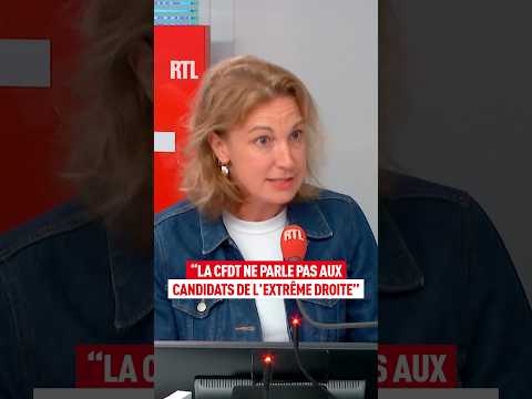 Miniature de la vidéo : "La CFDT ne parle pas aux candidats de l'extrême droite" : Marylise Léon sur RTL