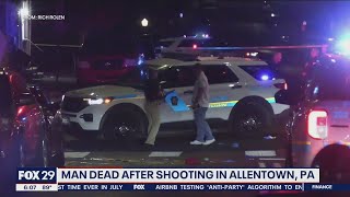 Man dead after shooting in Allentown