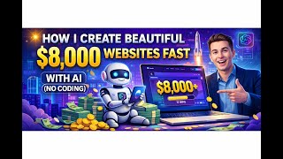 How I Create Beautiful $8,000 Websites Fast with AI (No Coding)