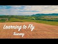 Flying over beautiful Tuscany