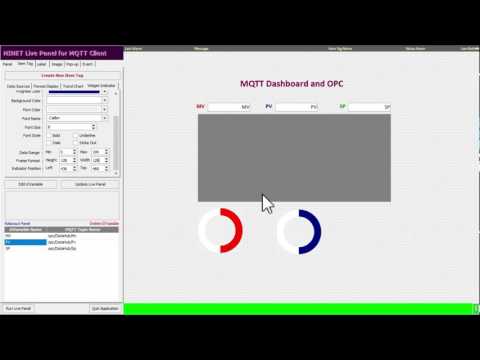 MQTT Dashboard and OPC DataHub [Tutorial]