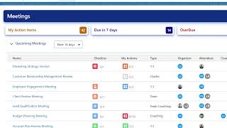 Meeting Page