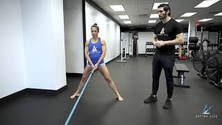 Landmine Lateral Shift