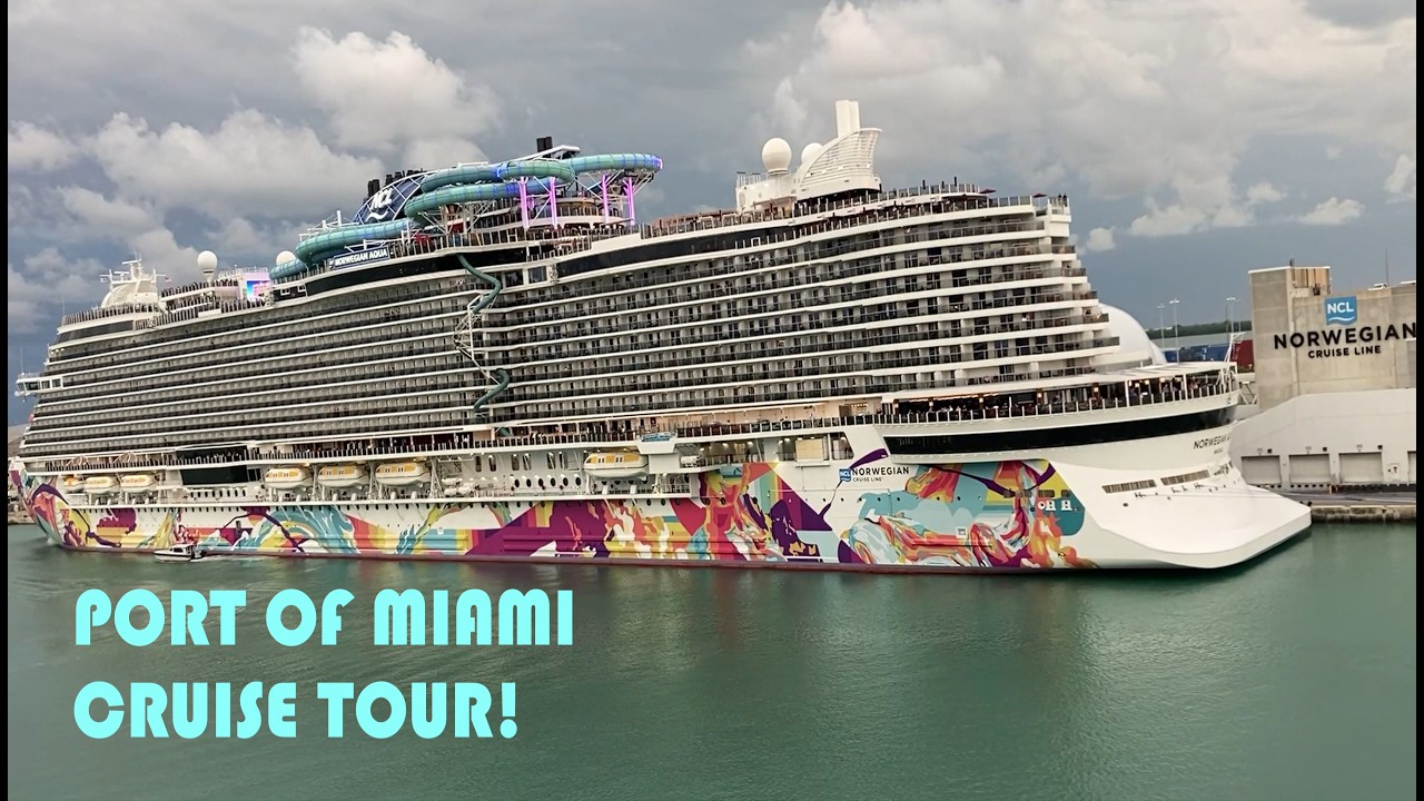 PortMiami #cruiseship Tour| #celebritycruises #norwegian Aqua #msc Seascape #carnivalcruise & More!