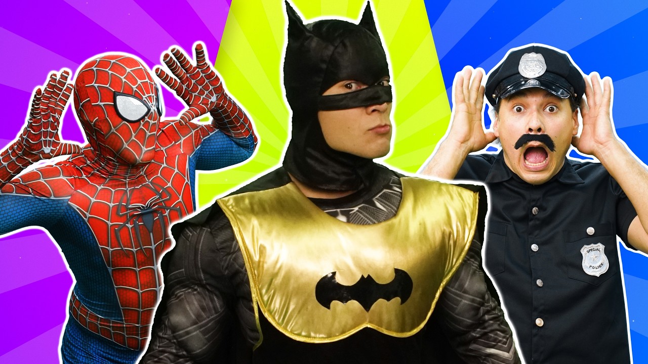 Batman Help Me! | Superheroes Kids Song + More Kids Songs and Nursery Rhymes