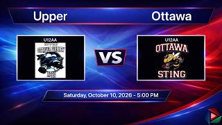 U12AA Upper Ottawa Valley Aces vs. U12AA Ottawa Sting