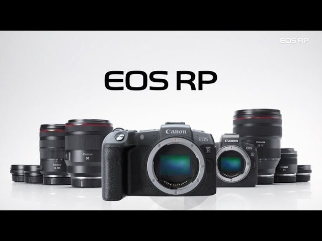 New Canon EOS RP Camera With RF24-105 S EU 26 Lens