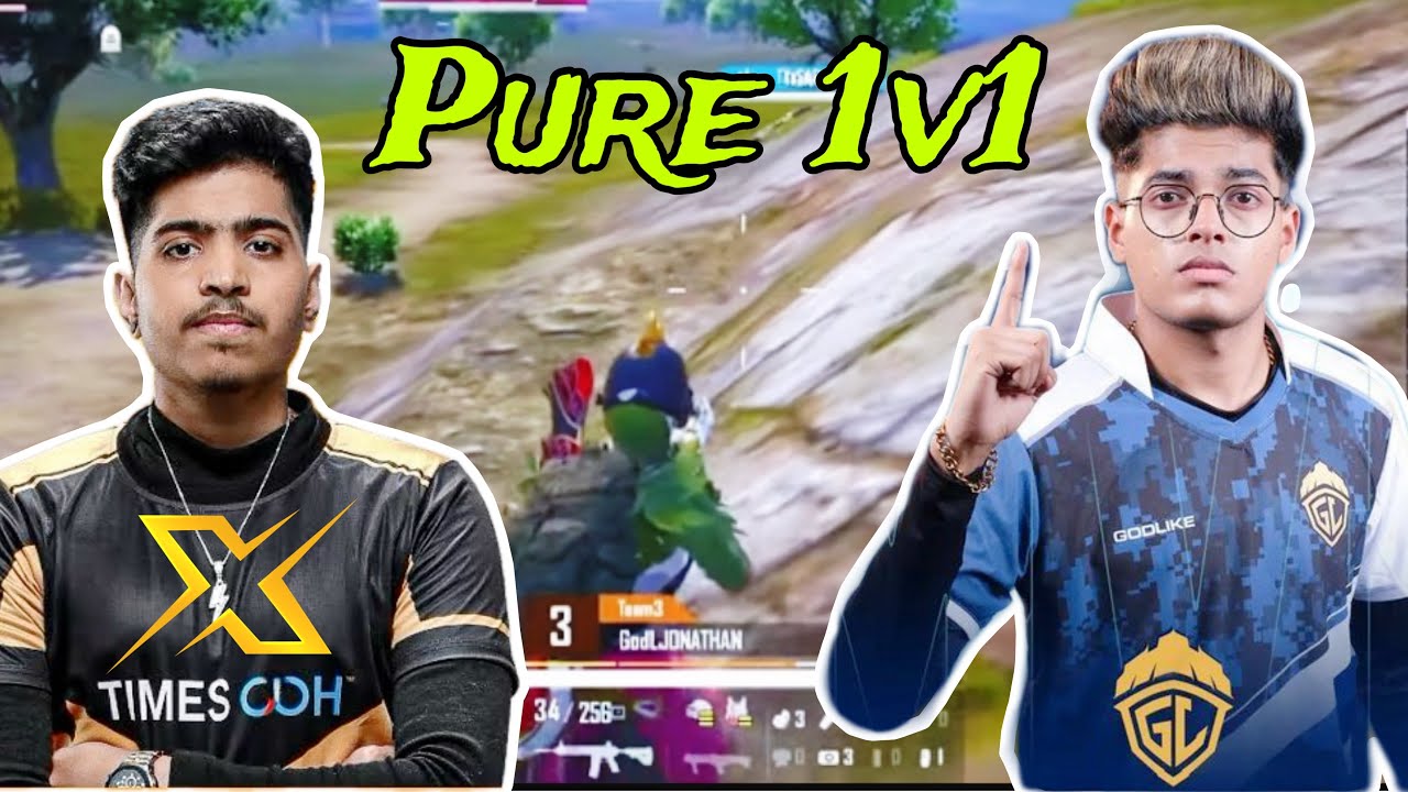 Godlike 🇮🇳Vs TX ⚡TxNinja Vs Jonathan best pure 1v1 🔥 - YouTube