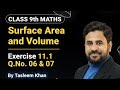 NCERT Maths Class 9th Chapter 11 Exercise 11.1 Question No 6 &amp; 7