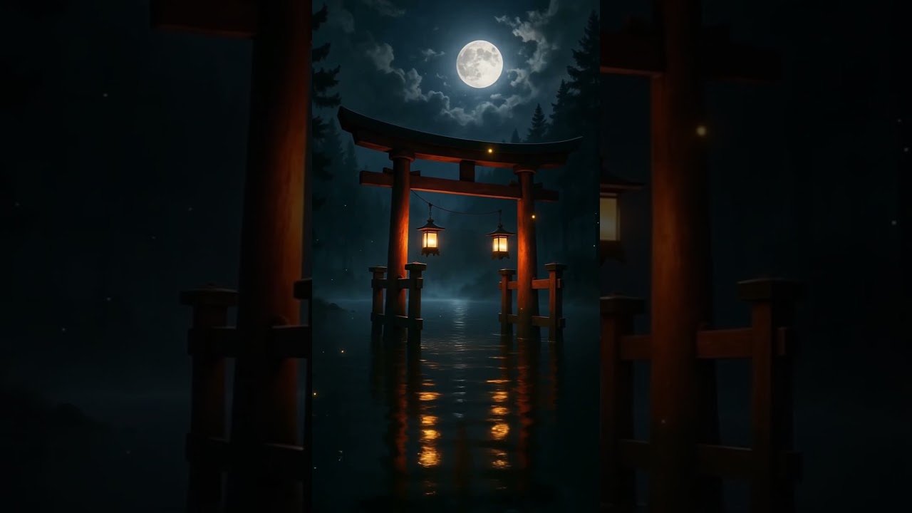 Enter Another World 🌙✨ | Mystical Japanese Night Cinematic Short