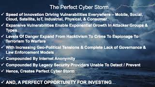 David DeWalt Keynote Address at the 2018 Cyber Investing Summit