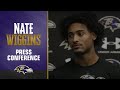 Nate Wiggins on Why He Chose No. 2 | Baltimore Ravens