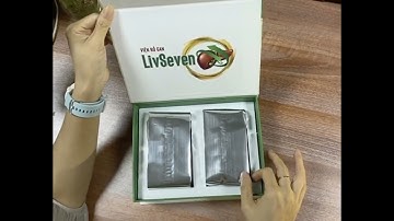 Viên bổ gan Livseven (hộp quà tặng) - Giải độc gan, tăng cường chức năng gan. Hàng chính hãng