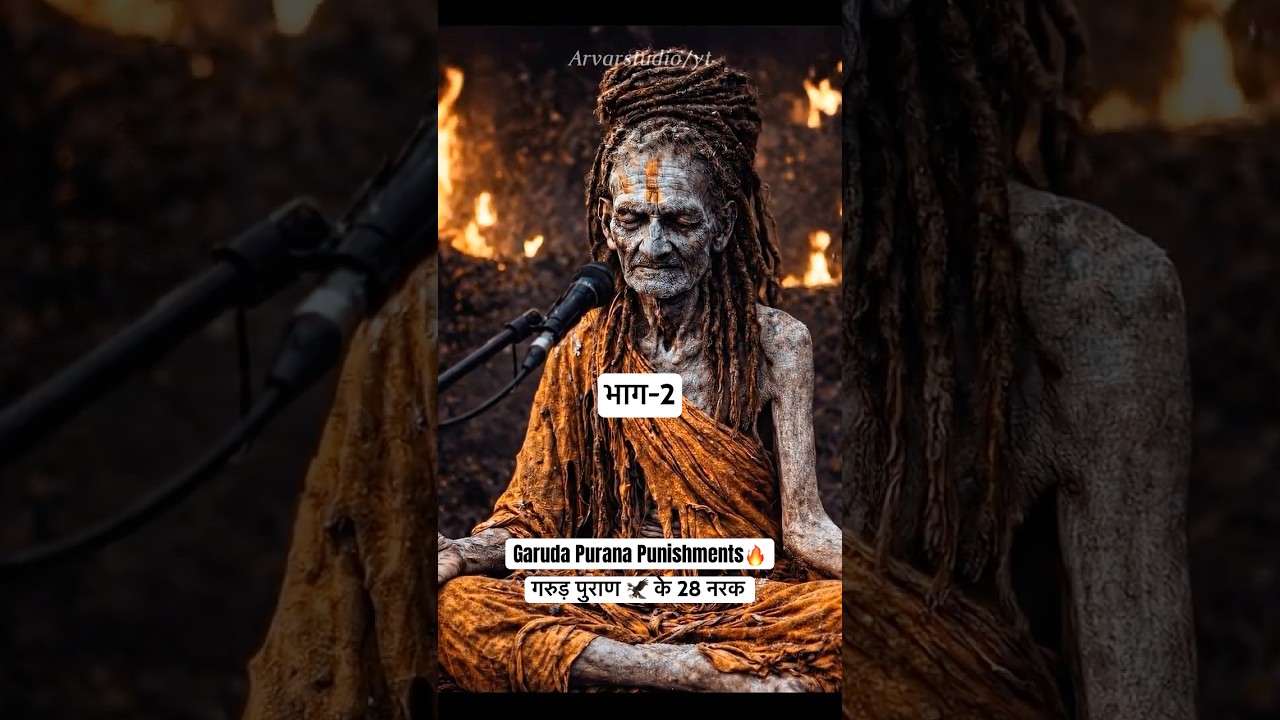 गरुड़ पुराण के भयानक नरक 🦅🔥| Garuda Purana Punishments After Death | 