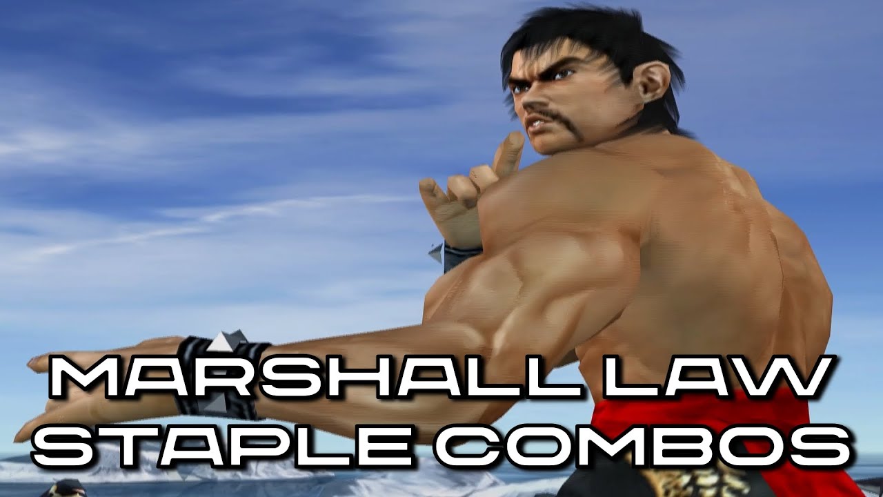 TEKKEN 5 | Основные комбо Маршалла Лоу