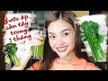 THỬ THÁCH 1 THÁNG UỐNG NƯỚC ÉP CẦN TÂY VÀ CÁI KẾT | CELERY JUICE IN 1 MONTH | Á HẬU DIỄM TRANG