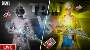 STREAK MATCH | 1V1 TDM LIVE | 1V1 ROOM | TDMPLAYER VS TDMPLAYER 🥶| 1V1 FREE ROOM | BGMI ROOM LIVE 🤯
